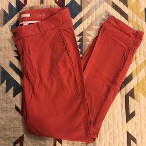 J. Crew Frankie Chinos - Red